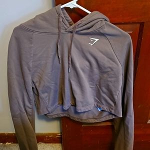 Gymshark crop hoodie